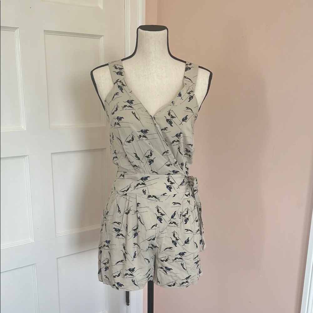Floral Print Jumpsuit